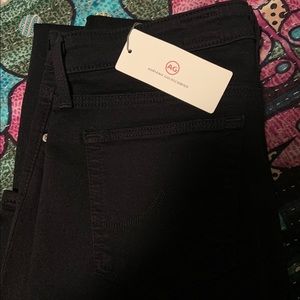 New with Tags AG Black High Waisted Jeans